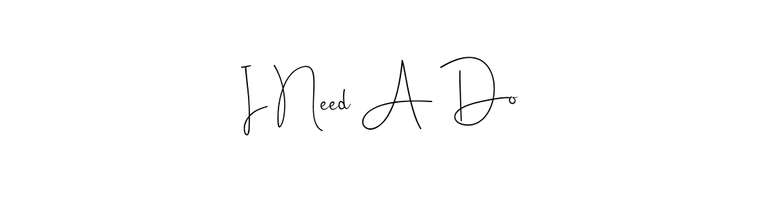 Similarly Andilay-7BmLP is the best handwritten signature design. Signature creator online .You can use it as an online autograph creator for name I Need A Do. I Need A Do signature style 4 images and pictures png