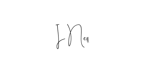 It looks lik you need a new signature style for name I Nell. Design unique handwritten (Andilay-7BmLP) signature with our free signature maker in just a few clicks. I Nell signature style 4 images and pictures png