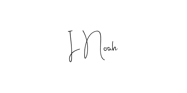 Best and Professional Signature Style for I Noah. Andilay-7BmLP Best Signature Style Collection. I Noah signature style 4 images and pictures png