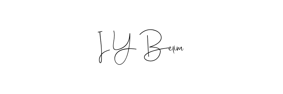 How to Draw I Y Belim signature style? Andilay-7BmLP is a latest design signature styles for name I Y Belim. I Y Belim signature style 4 images and pictures png