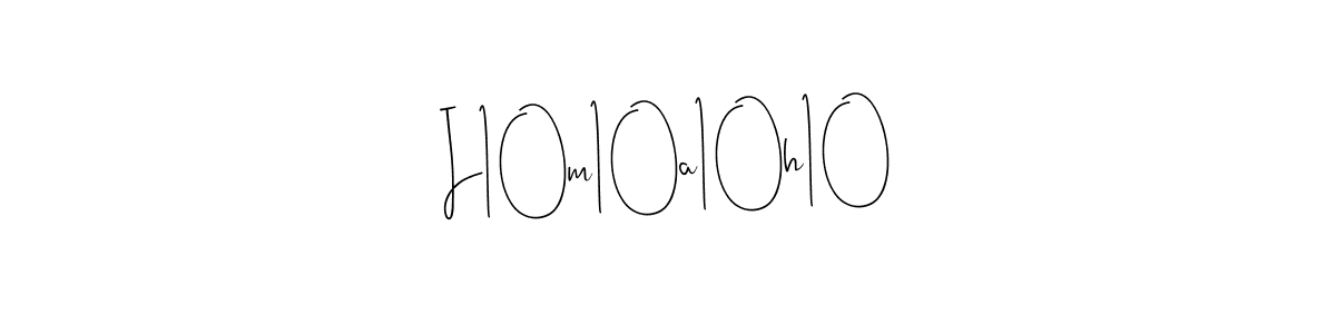 How to make I10m10a10h10 signature? Andilay-7BmLP is a professional autograph style. Create handwritten signature for I10m10a10h10 name. I10m10a10h10 signature style 4 images and pictures png