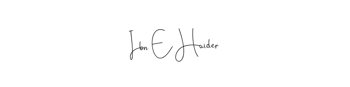 You can use this online signature creator to create a handwritten signature for the name Ibn E Haider. This is the best online autograph maker. Ibn E Haider signature style 4 images and pictures png