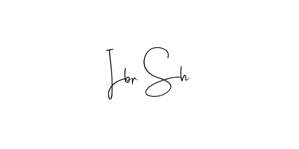 Make a beautiful signature design for name Ibr Sh. Use this online signature maker to create a handwritten signature for free. Ibr Sh signature style 4 images and pictures png