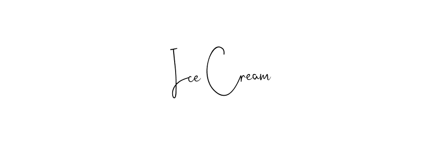 You should practise on your own different ways (Andilay-7BmLP) to write your name (Ice Cream) in signature. don't let someone else do it for you. Ice Cream signature style 4 images and pictures png