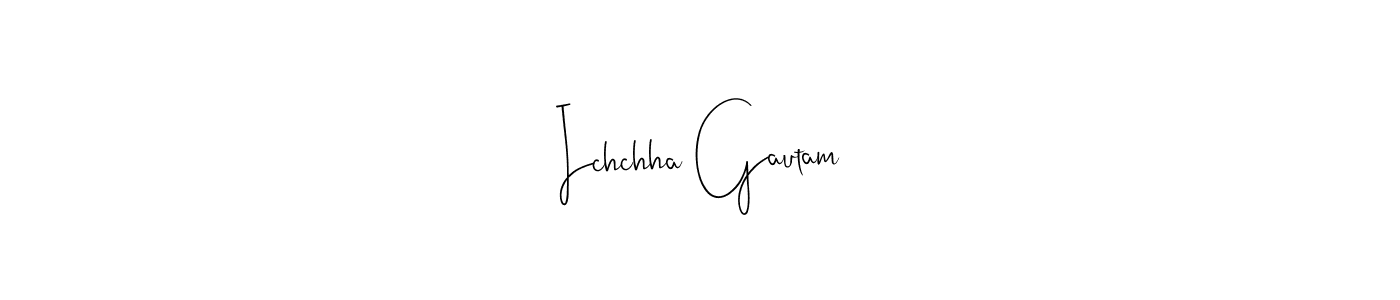 How to Draw Ichchha Gautam signature style? Andilay-7BmLP is a latest design signature styles for name Ichchha Gautam. Ichchha Gautam signature style 4 images and pictures png