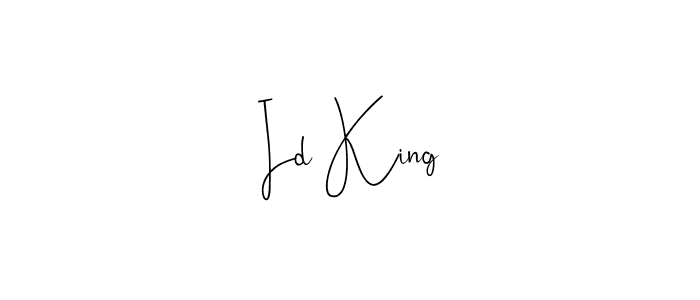 Once you've used our free online signature maker to create your best signature Andilay-7BmLP style, it's time to enjoy all of the benefits that Id King name signing documents. Id King signature style 4 images and pictures png