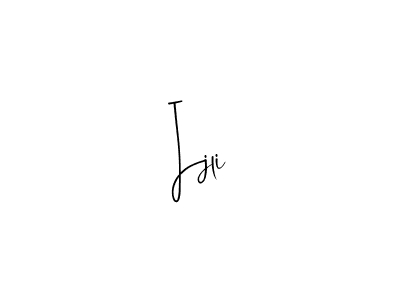 How to Draw Ijli signature style? Andilay-7BmLP is a latest design signature styles for name Ijli. Ijli signature style 4 images and pictures png