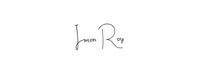 This is the best signature style for the Imon Roy name. Also you like these signature font (Andilay-7BmLP). Mix name signature. Imon Roy signature style 4 images and pictures png