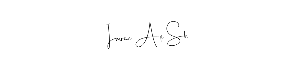 Make a beautiful signature design for name Imran Ali Sk. Use this online signature maker to create a handwritten signature for free. Imran Ali Sk signature style 4 images and pictures png