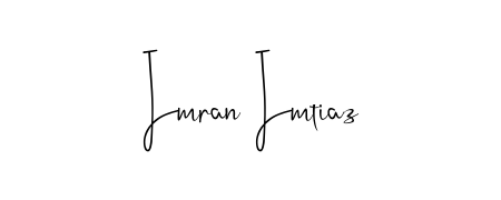 Create a personalized artistic stamp with Imran Imtiaz in Andilay-7BmLP font. Perfect for visual artists, designers, and influencers. Imran Imtiaz signature style 4 images and pictures png