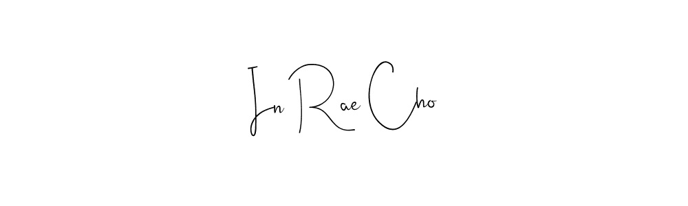 Make a beautiful signature design for name In Rae Cho. With this signature (Andilay-7BmLP) style, you can create a handwritten signature for free. In Rae Cho signature style 4 images and pictures png