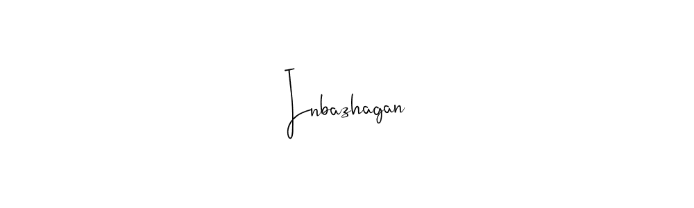 Create a beautiful signature design for name Inbazhagan. With this signature (Andilay-7BmLP) fonts, you can make a handwritten signature for free. Inbazhagan signature style 4 images and pictures png