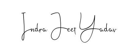 Create a personalized artistic stamp with Indra Jeet Yadav in Andilay-7BmLP font. Perfect for visual artists, designers, and influencers. Indra Jeet Yadav signature style 4 images and pictures png