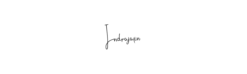 Make a beautiful signature design for name Indrajalin. With this signature (Andilay-7BmLP) style, you can create a handwritten signature for free. Indrajalin signature style 4 images and pictures png