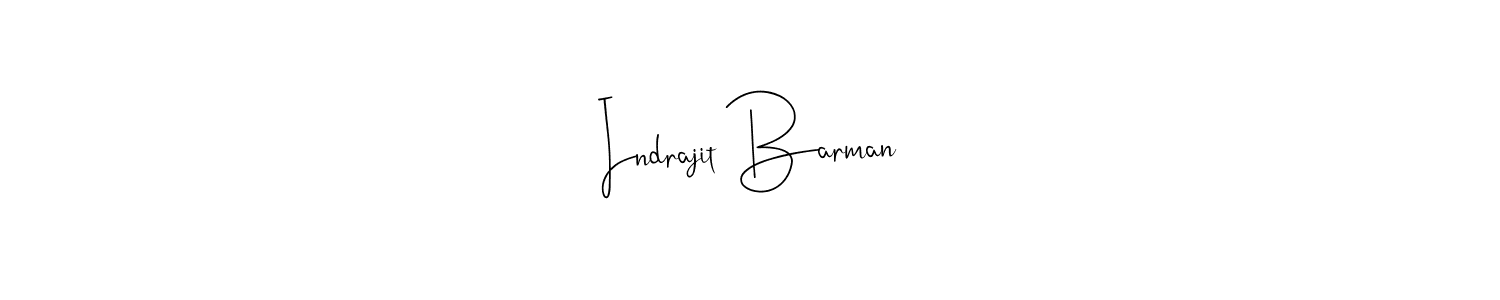 if you are searching for the best signature style for your name Indrajit Barman. so please give up your signature search. here we have designed multiple signature styles  using Andilay-7BmLP. Indrajit Barman signature style 4 images and pictures png