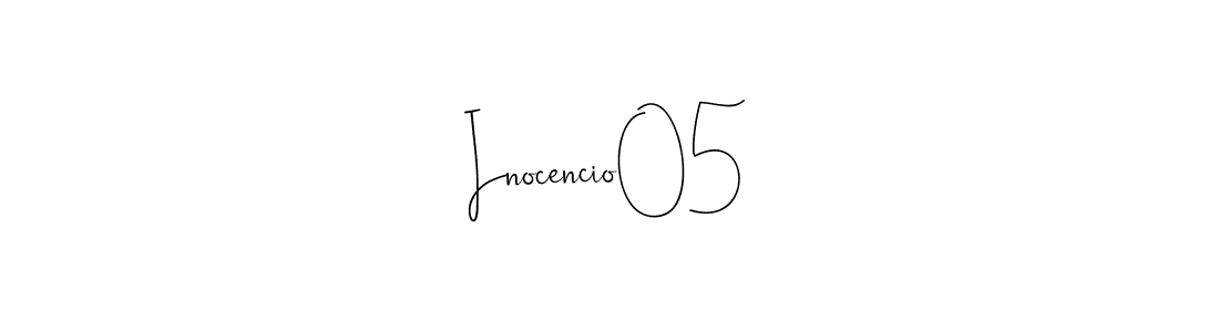 Create a beautiful signature design for name Inocencio05. With this signature (Andilay-7BmLP) fonts, you can make a handwritten signature for free. Inocencio05 signature style 4 images and pictures png