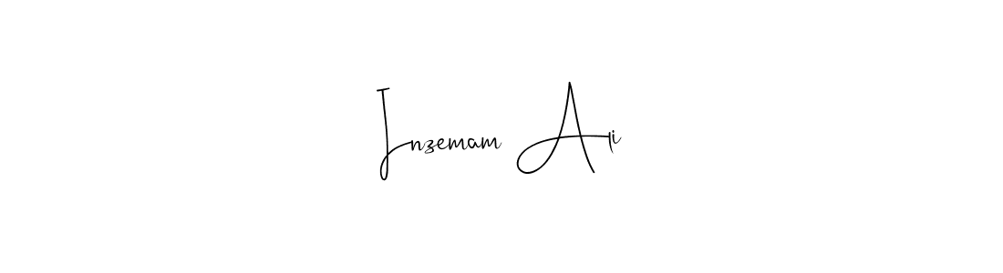 How to make Inzemam Ali signature? Andilay-7BmLP is a professional autograph style. Create handwritten signature for Inzemam Ali name. Inzemam Ali signature style 4 images and pictures png