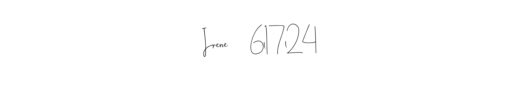Make a beautiful signature design for name Irene      6l17l24. Use this online signature maker to create a handwritten signature for free. Irene      6l17l24 signature style 4 images and pictures png