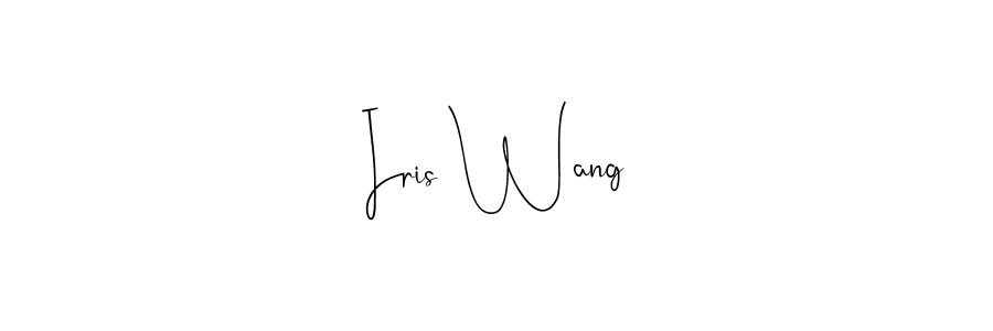 Also You can easily find your signature by using the search form. We will create Iris Wang name handwritten signature images for you free of cost using Andilay-7BmLP sign style. Iris Wang signature style 4 images and pictures png