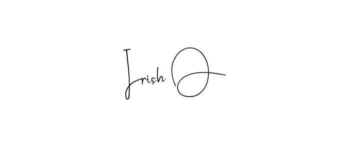 Use a signature maker to create a handwritten signature online. With this signature software, you can design (Andilay-7BmLP) your own signature for name Irish O. Irish O signature style 4 images and pictures png