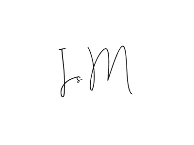 Similarly Andilay-7BmLP is the best handwritten signature design. Signature creator online .You can use it as an online autograph creator for name Is M. Is M signature style 4 images and pictures png