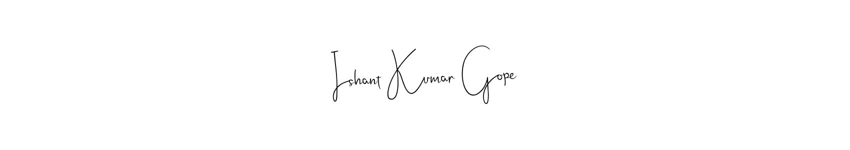 Best and Professional Signature Style for Ishant Kumar Gope. Andilay-7BmLP Best Signature Style Collection. Ishant Kumar Gope signature style 4 images and pictures png