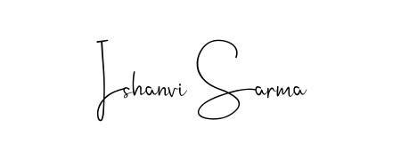Make a beautiful signature design for name Ishanvi Sarma. With this signature (Andilay-7BmLP) style, you can create a handwritten signature for free. Ishanvi Sarma signature style 4 images and pictures png