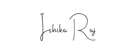 Stand out with a creative autograph for Ishika Raj. The Andilay-7BmLP styling blends modern aesthetics with classic signature flourishes. Ishika Raj signature style 4 images and pictures png