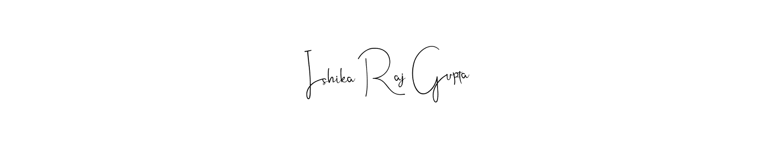 You can use this online signature creator to create a handwritten signature for the name Ishika Raj Gupta. This is the best online autograph maker. Ishika Raj Gupta signature style 4 images and pictures png