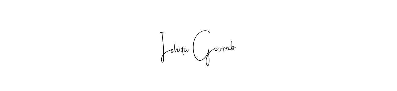 How to Draw Ishita Gourab signature style? Andilay-7BmLP is a latest design signature styles for name Ishita Gourab. Ishita Gourab signature style 4 images and pictures png