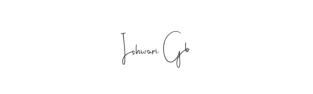 The best way (Andilay-7BmLP) to make a short signature is to pick only two or three words in your name. The name Ishwari Gb include a total of six letters. For converting this name. Ishwari Gb signature style 4 images and pictures png