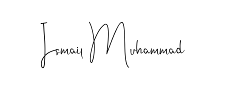 Get an exclusive digital autograph for Ismail Muhammad. The Andilay-7BmLP typeface captures the charm of real penmanship on paper. Ismail Muhammad signature style 4 images and pictures png
