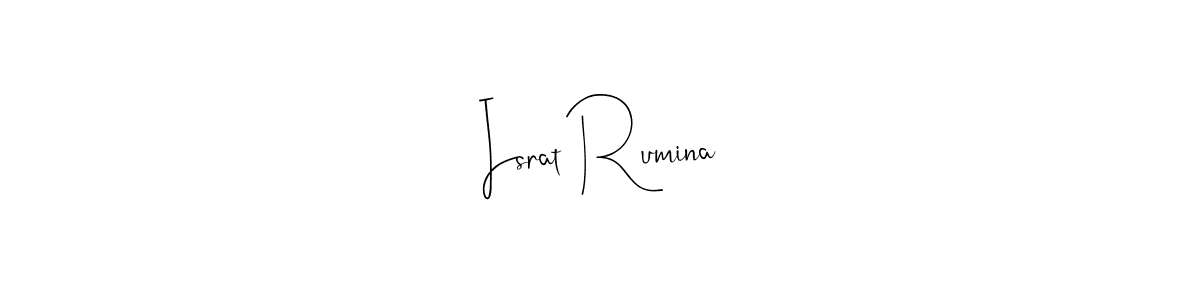 Similarly Andilay-7BmLP is the best handwritten signature design. Signature creator online .You can use it as an online autograph creator for name Israt Rumina. Israt Rumina signature style 4 images and pictures png