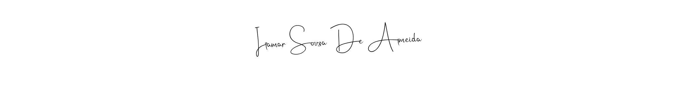 Itamar Souza De Almeida stylish signature style. Best Handwritten Sign (Andilay-7BmLP) for my name. Handwritten Signature Collection Ideas for my name Itamar Souza De Almeida. Itamar Souza De Almeida signature style 4 images and pictures png