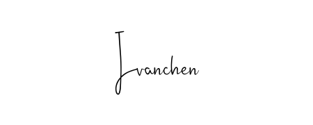 An effortless, minimalist signature concept for Ivanchen using Andilay-7BmLP design. Clean lines that look great on any document. Ivanchen signature style 4 images and pictures png