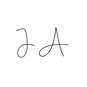This is the best signature style for the J A name. Also you like these signature font (Andilay-7BmLP). Mix name signature. J A signature style 4 images and pictures png