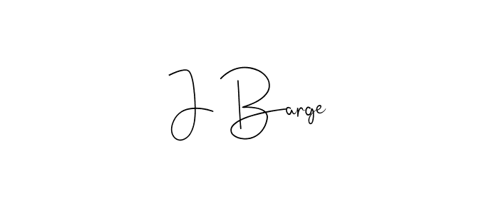 How to make J Barge signature? Andilay-7BmLP is a professional autograph style. Create handwritten signature for J Barge name. J Barge signature style 4 images and pictures png