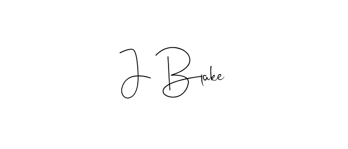 Design your own signature with our free online signature maker. With this signature software, you can create a handwritten (Andilay-7BmLP) signature for name J Blake. J Blake signature style 4 images and pictures png