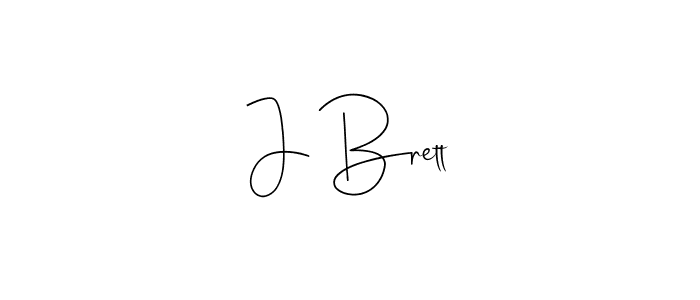 Here are the top 10 professional signature styles for the name J Brett. These are the best autograph styles you can use for your name. J Brett signature style 4 images and pictures png