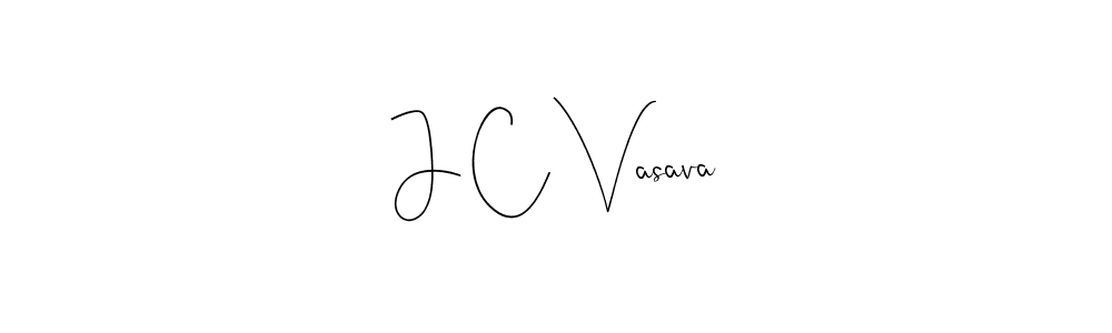 Andilay-7BmLP is a professional signature style that is perfect for those who want to add a touch of class to their signature. It is also a great choice for those who want to make their signature more unique. Get J C Vasava name to fancy signature for free. J C Vasava signature style 4 images and pictures png