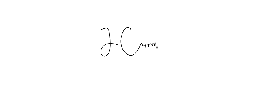 How to Draw J Carroll signature style? Andilay-7BmLP is a latest design signature styles for name J Carroll. J Carroll signature style 4 images and pictures png