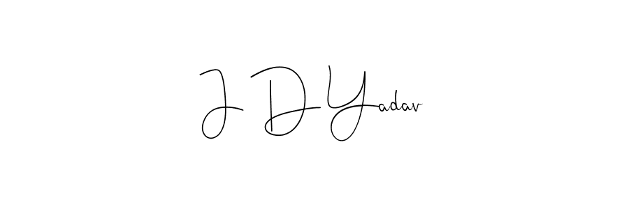 Similarly Andilay-7BmLP is the best handwritten signature design. Signature creator online .You can use it as an online autograph creator for name J D Yadav. J D Yadav signature style 4 images and pictures png