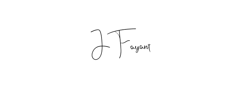 Best and Professional Signature Style for J Fayant. Andilay-7BmLP Best Signature Style Collection. J Fayant signature style 4 images and pictures png