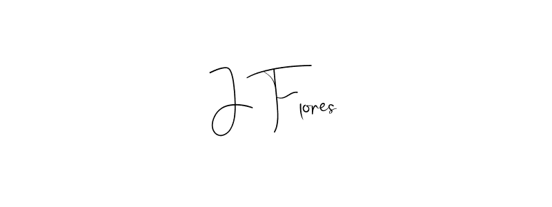 Design your own signature with our free online signature maker. With this signature software, you can create a handwritten (Andilay-7BmLP) signature for name J Flores. J Flores signature style 4 images and pictures png