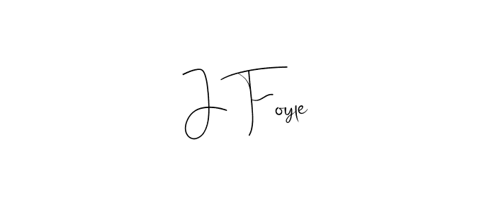 How to make J Foyle signature? Andilay-7BmLP is a professional autograph style. Create handwritten signature for J Foyle name. J Foyle signature style 4 images and pictures png