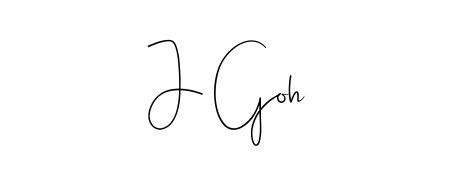 Best and Professional Signature Style for J Goh. Andilay-7BmLP Best Signature Style Collection. J Goh signature style 4 images and pictures png