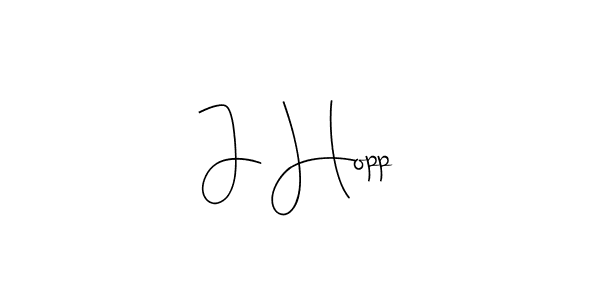 The best way (Andilay-7BmLP) to make a short signature is to pick only two or three words in your name. The name J Hopp include a total of six letters. For converting this name. J Hopp signature style 4 images and pictures png