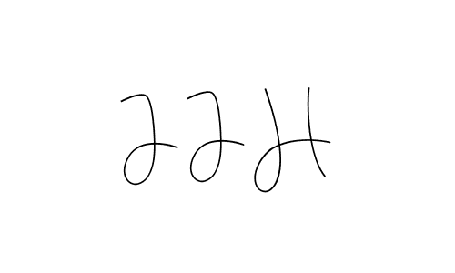 Best and Professional Signature Style for J J H. Andilay-7BmLP Best Signature Style Collection. J J H signature style 4 images and pictures png