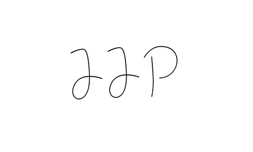 Create a beautiful signature design for name J J P. With this signature (Andilay-7BmLP) fonts, you can make a handwritten signature for free. J J P signature style 4 images and pictures png