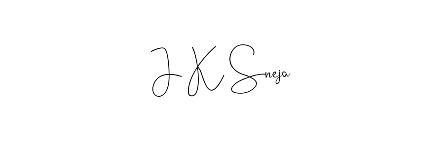 Here are the top 10 professional signature styles for the name J K Sneja. These are the best autograph styles you can use for your name. J K Sneja signature style 4 images and pictures png